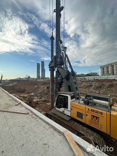 Устройство буронабивных свай