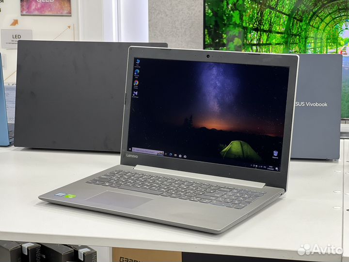 Игровой ноут 8G озу SSD256g GeForce 2G FHD