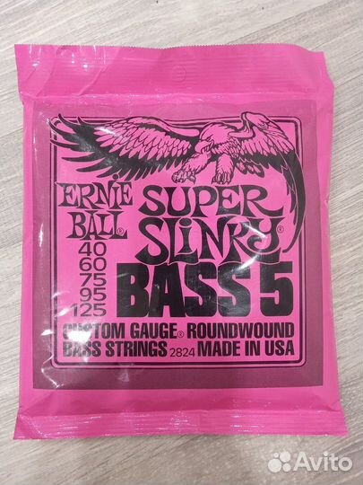 Струны для бас гитары Ernie ball 2824(реплика)