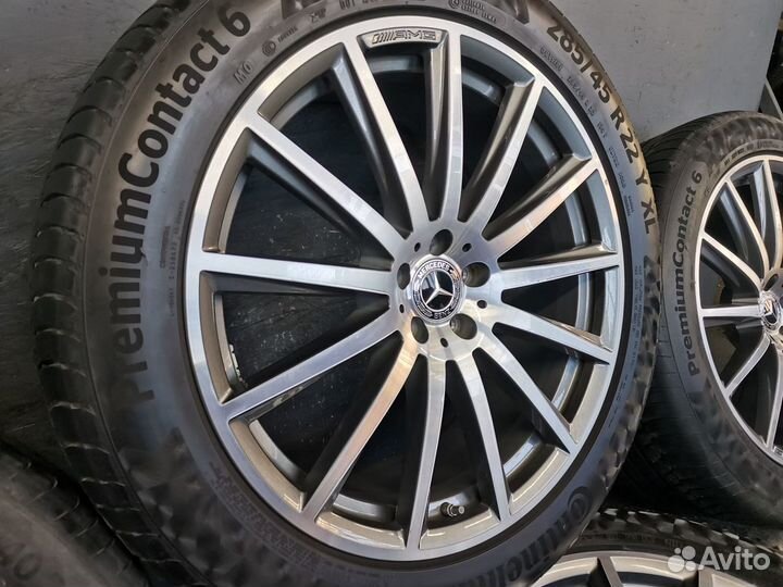 Оригинальные AMG колеса Mercedes GLS GLE W167 R22