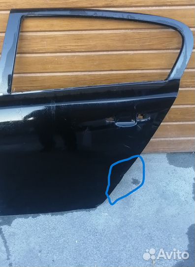Дверь задняя правая Opel Astra H хэтчбек