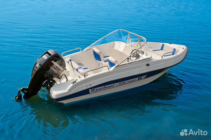 Новый открытый катер Wyatboat 3DC в наличии