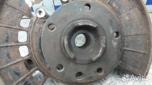 Ступица задняя левая volkswagen touareg 2 (1NN17MH