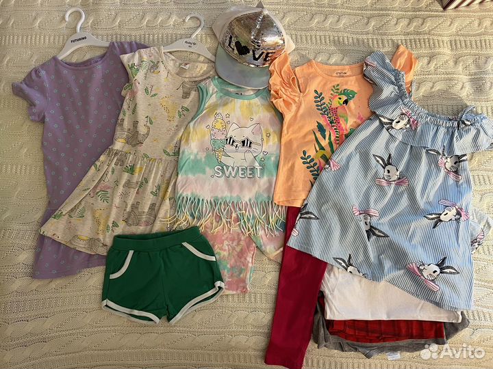 Пакет вещей на девочку 110