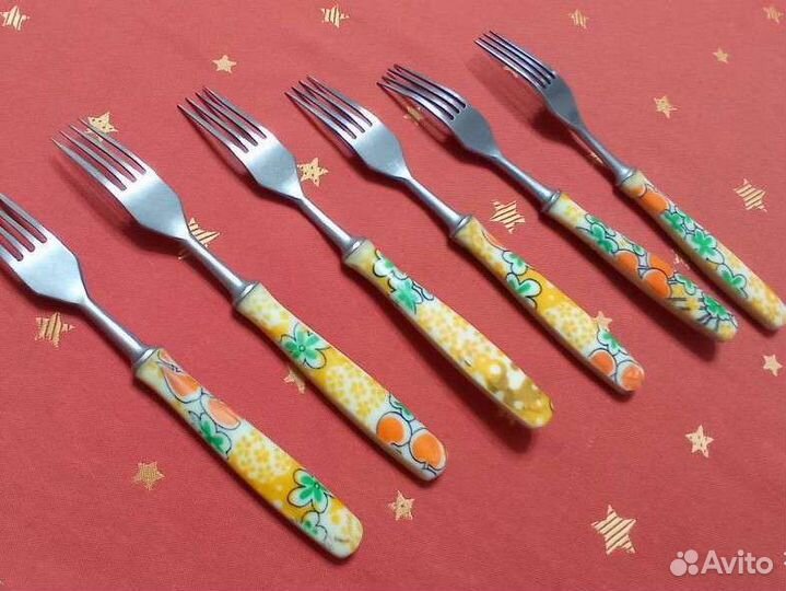 Вилки, ножи столовые СССР