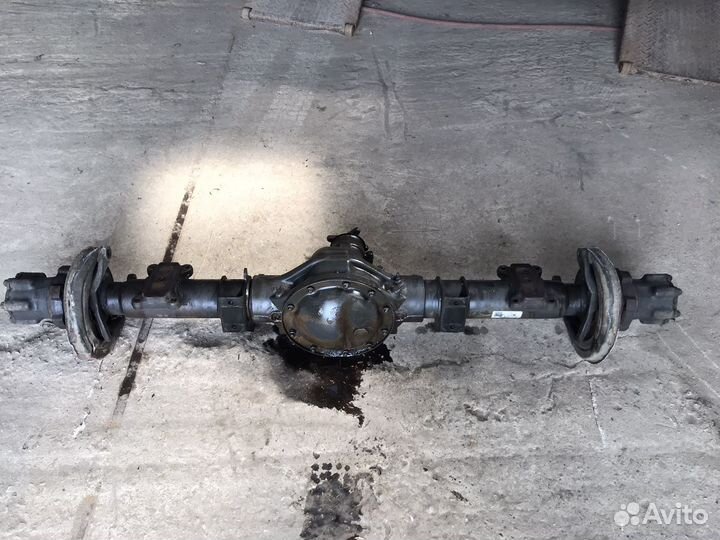 Задний двухскатный мост mersedes sprinter