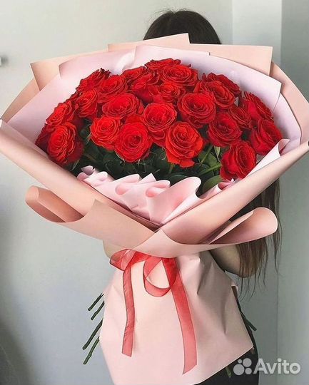 Высокие розы