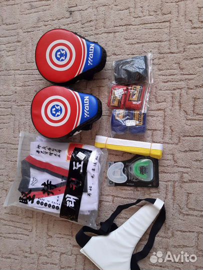 Защита голени и паха для кудо,карате.тхеквандо,кап