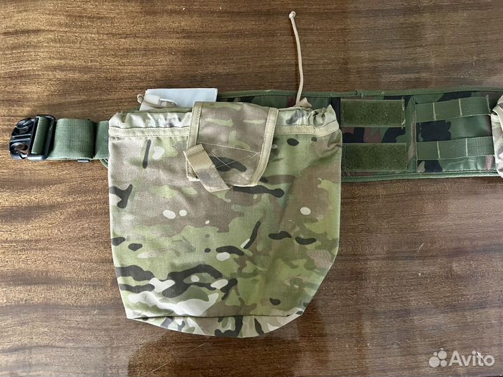 Тактический пояс с подсумками