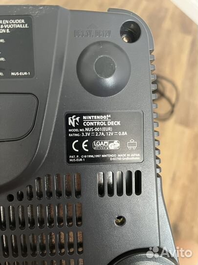 Приставка nintendo 64