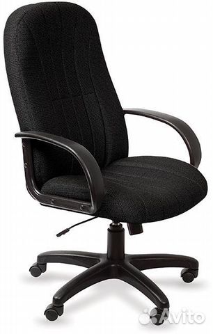 Кресло офисное с высокой спинкой
