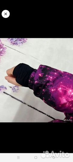 Зимний комбинезон для девочки 146