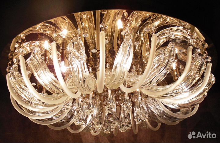 Люстра Потолочная Галоген - 5543/15 золото