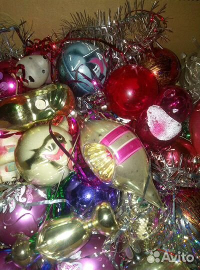 Елочные игрушки СССР