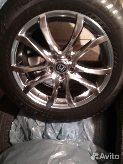 Литые диски r18 5x114 3 с резиной