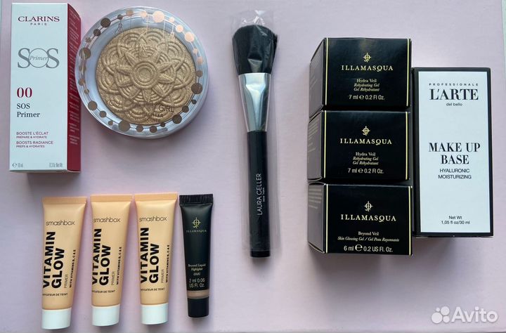 Givenchy тональный крем, база, хайлайтер