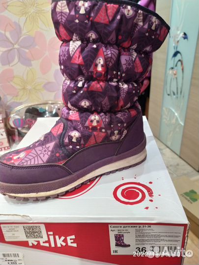 Reike сапоги для девочки р. 36