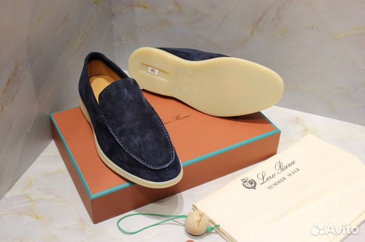 Лоферы мужские loro piana