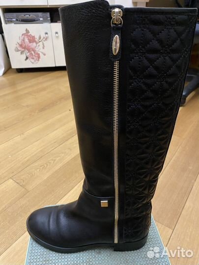 Сапоги демисезонные натуральная кожа Vero Cuoio