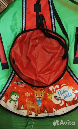 Ватрушка красивый чехол на тюбинг