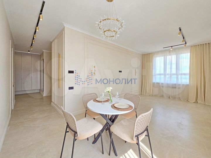 2-к. квартира, 74 м², 10/23 эт.