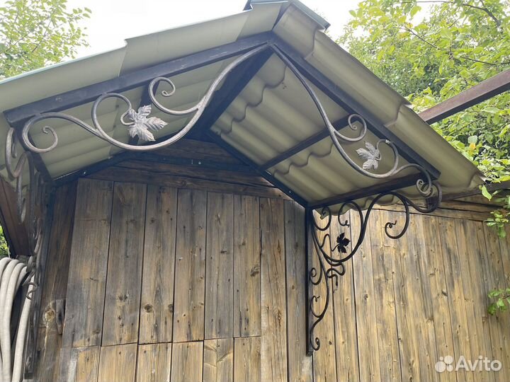 Козырек кованный