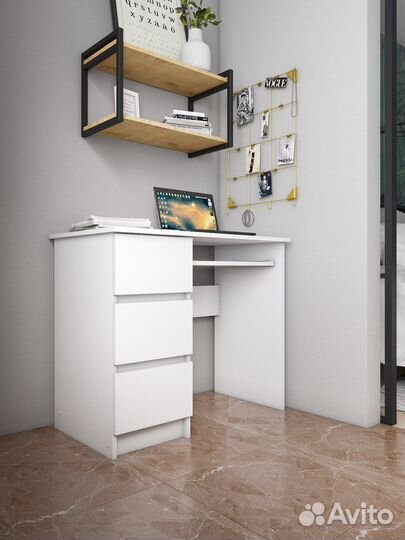 Письменный стол мори мс-6 левый