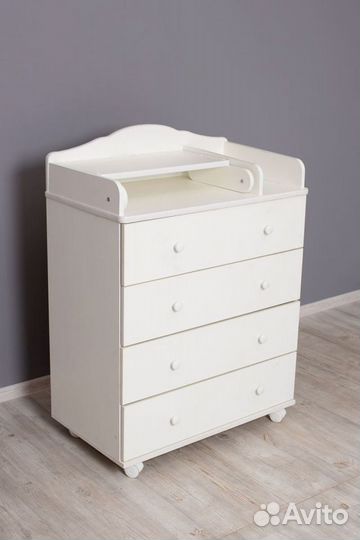 Комод Incanto Agio 800/4 с откидной пелен. доской