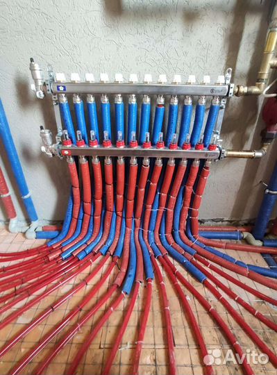 Проектирование отопления, монтаж, теплый пол