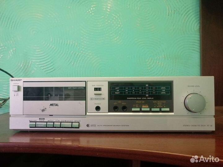 Кассетная дека sharp