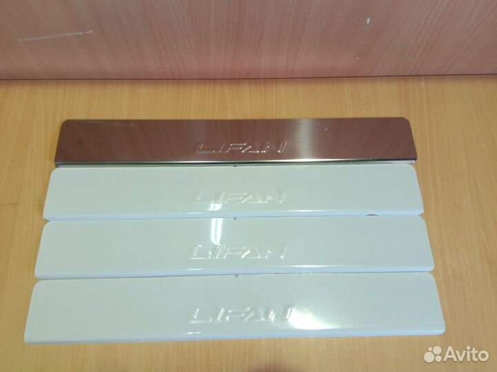 Накладки на пороги Lifan MyWay (нержавейка)