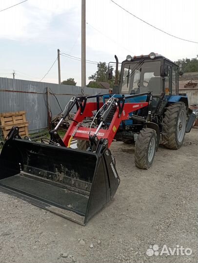 Тракор мтз белорус 82.1 коммунальная щётка,ковш