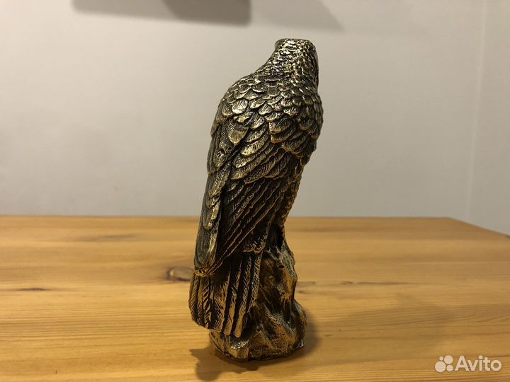 Статуэтка фигурка Ворон бронза