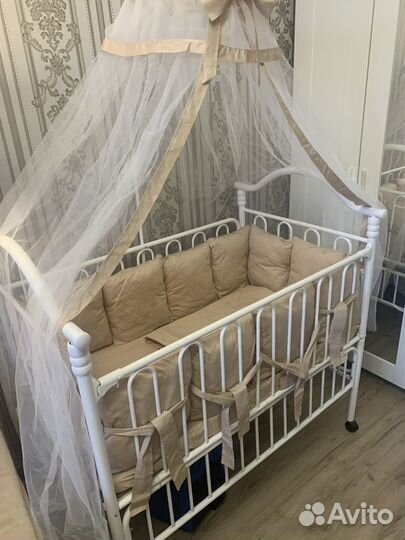 Комплект в кроватку с бортиками