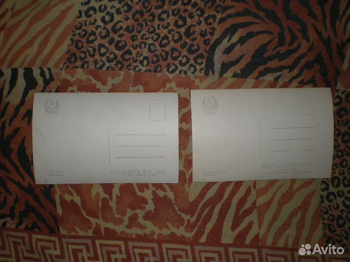 Открытки К,Маркс и Ф.Энгельс 1962 г