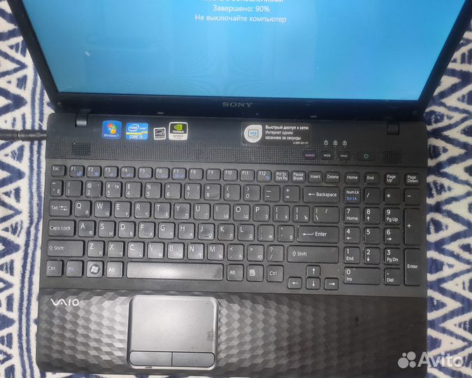 Ноутбук sony vaio PCG-71812V
