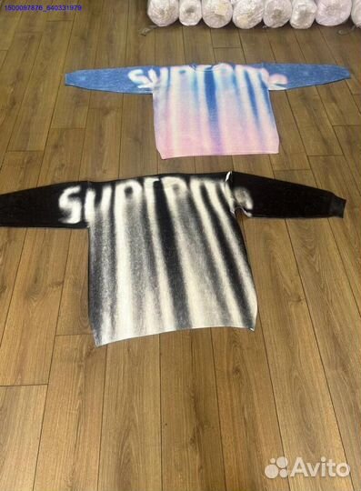 Свитер Supreme blurred logo (Арт.18320)