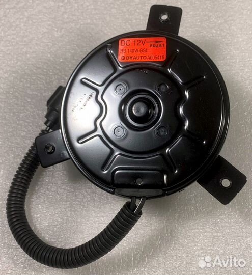 Мотор вентилятора радиатора Рио Солярис 2011- Коре