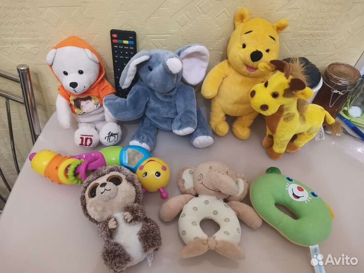 Развивающие игрушки, мякиши