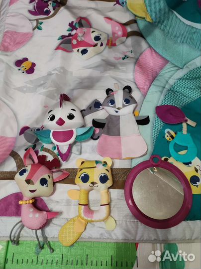 Развивающий коврик tiny love принцесса