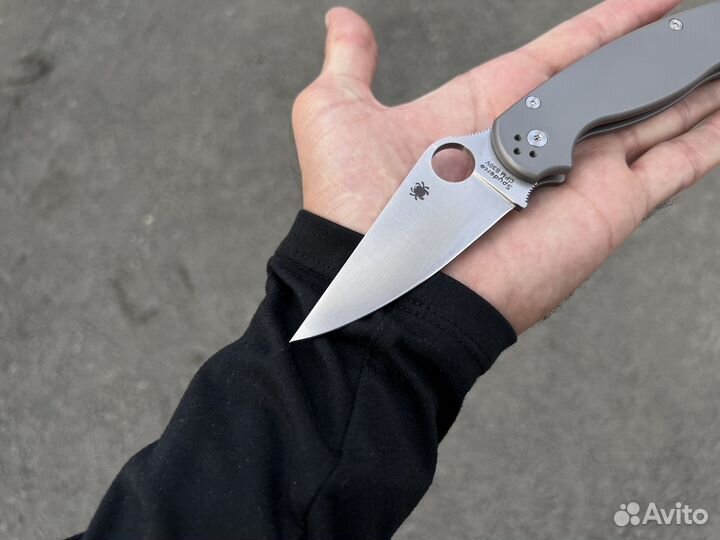 Нож Spyderco paramilitary 2 Титан