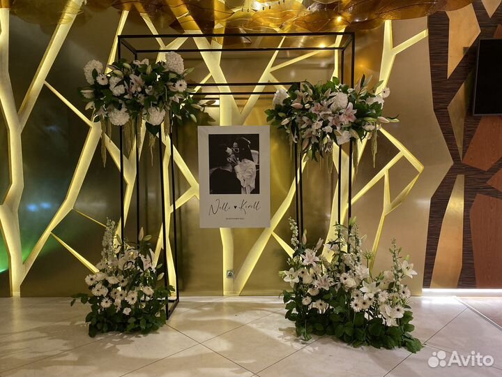 Оформление свадьбы/свадебный декор