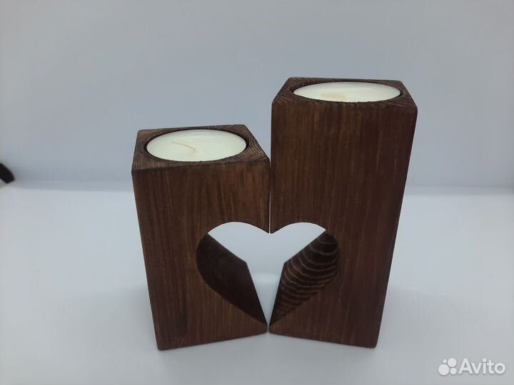 Подсвечник сердце