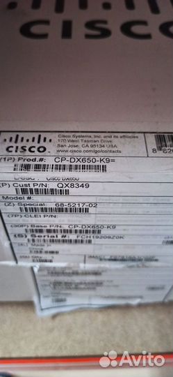 Новый Cisco DX650