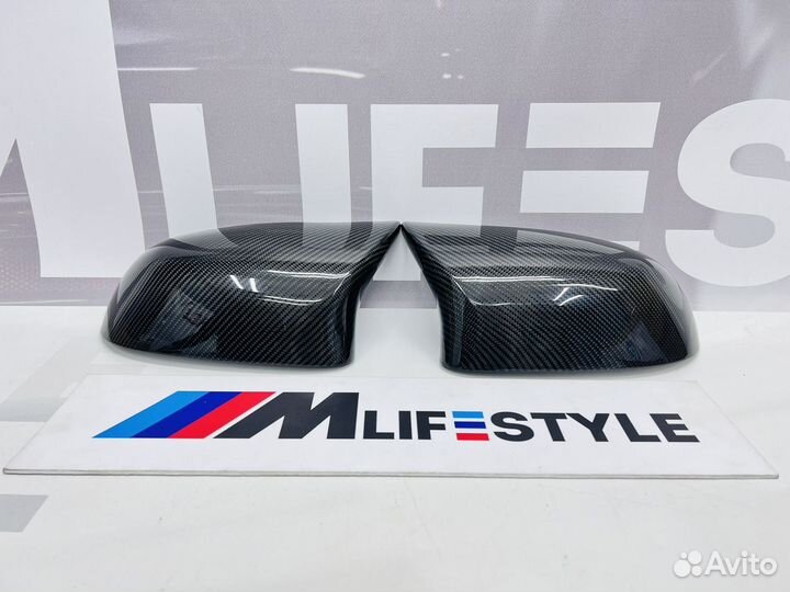 Накладки зеркал BMW F25 Карбон