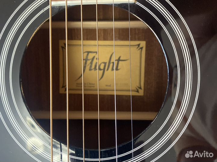Акустическая гитара flight ag 210bk