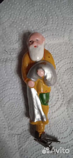 Елочные игрушки СССР на прищепке