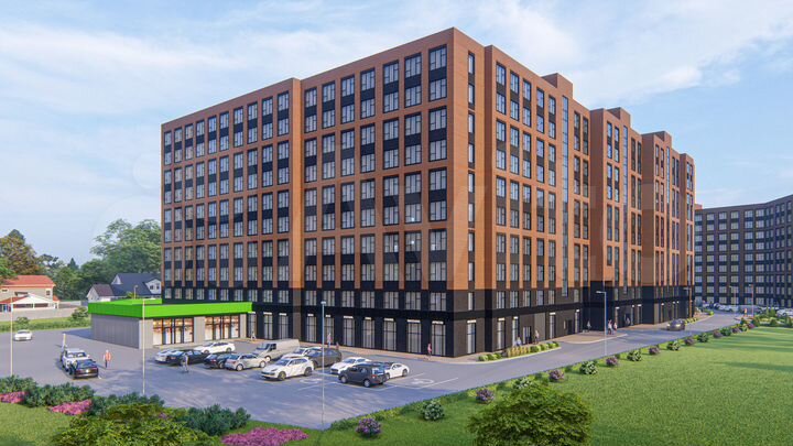 2-к. квартира, 79,8 м², 4/10 эт.