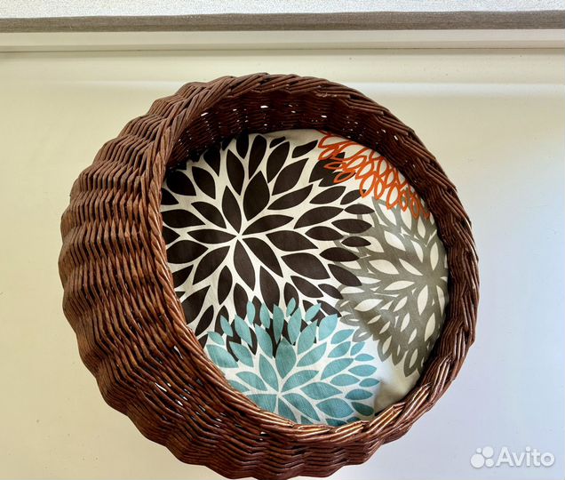 Лежанка для животных из бумажной лозы