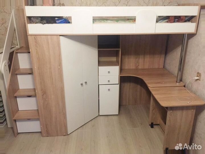 Детская кровать чердак